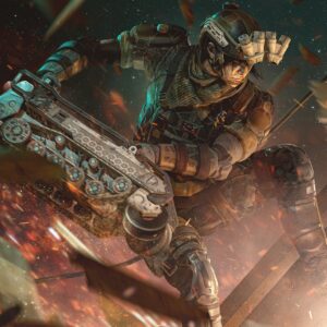 The operator, Ram, sending her gadget through a window.