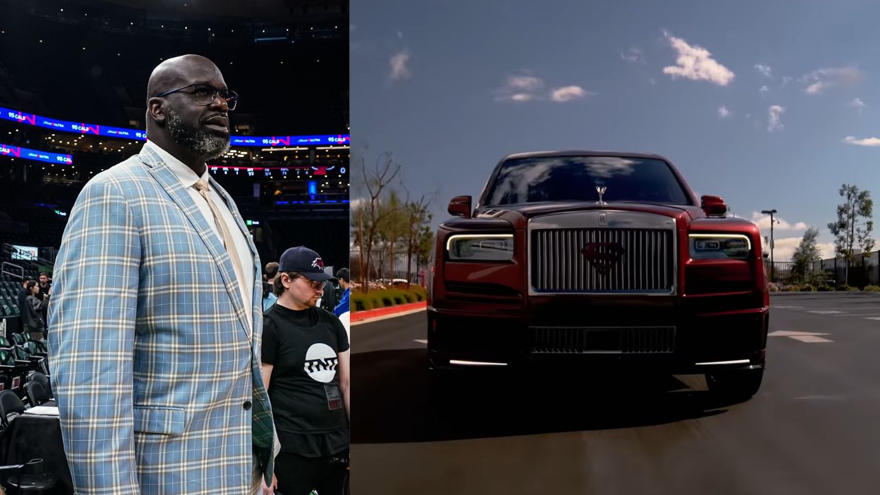 Having Dropped $1,300,000 On Rolls Royce’s In 24 Hours, Shaquille O’Neal Gets A ‘Superman Logo’ Customized Cullinan