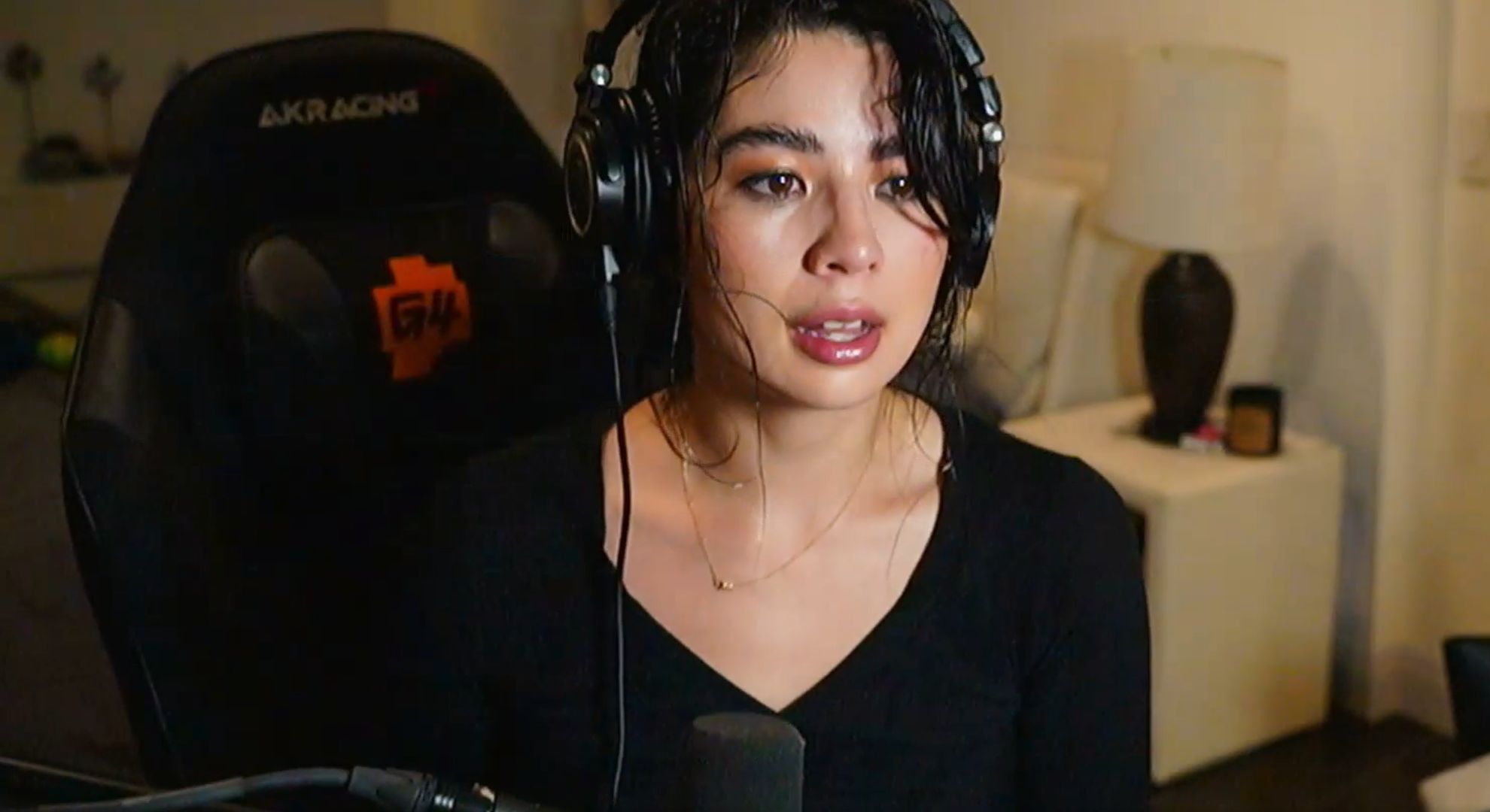 Caroline Kwan faces huse flooding on stream due to Hurricane Hilary