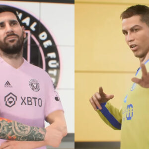 EA Sports FC 24 Lionel Messi vs Cristiano Ronaldo ratings