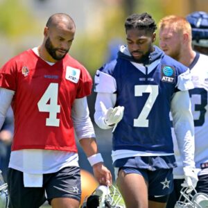 Dak Prescott Told To Shut His “B*tch A*s Up” In Heated Exchange With Teammate Trevon Diggs at Cowboys Training Camp