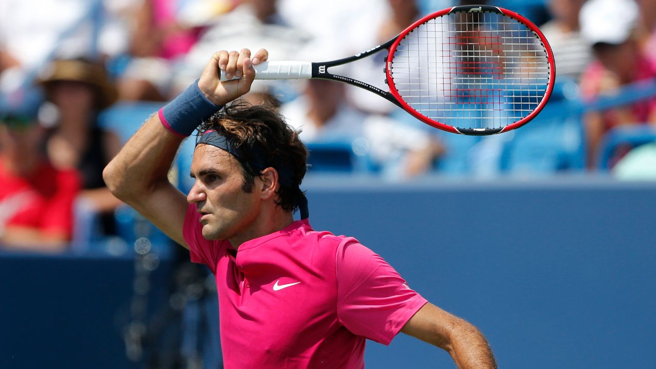 Eight Years Ago Roger Federer Unveiled SABR Against Novak Djokovic and Andy Murray at Cincinnati Open