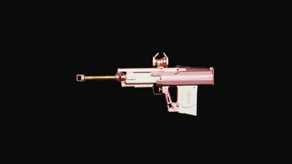 An Image of the High Fashion Blueprint of the Singal 50 in Warzone 2.0 Season 5