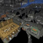 An image showcasing the exterior of a Stronghold in Minecraft