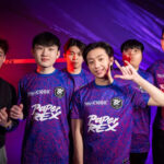 An image showing all the members from Paper Rex Valorant team who are competing in Champions 2023