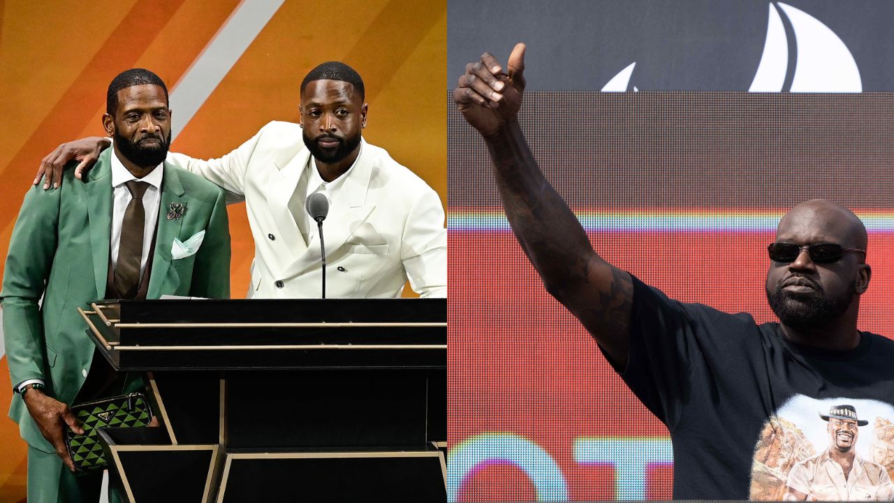 A Year After Crediting Stepfather For $286,344,668 Worth Career, Shaquille O'Neal Reacts to Dwyane Wade's Emotional HOF Enshrinement Moment