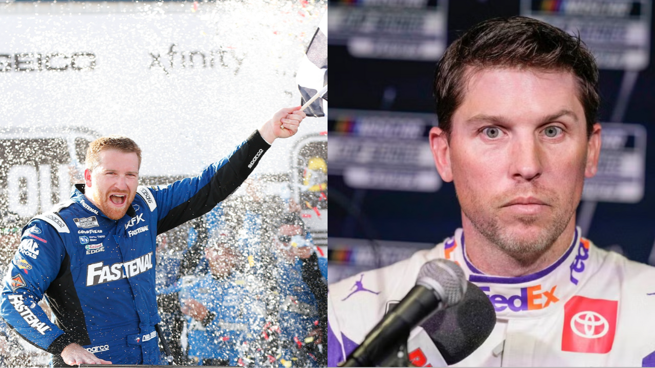 “They Are Getting Better”: Denny Hamlin Predicts How Far Chris Buescher Will Go Into the NASCAR Playoffs