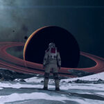 The player character standing on a planet in Starfield