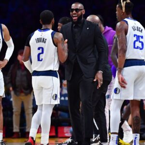 "Thank The Basketball Gods Kyrie Irving Didn't Grow To Be 6'6": LeBron James' 'Homie' Raves About Mavs Guard's 42 Point Explosion