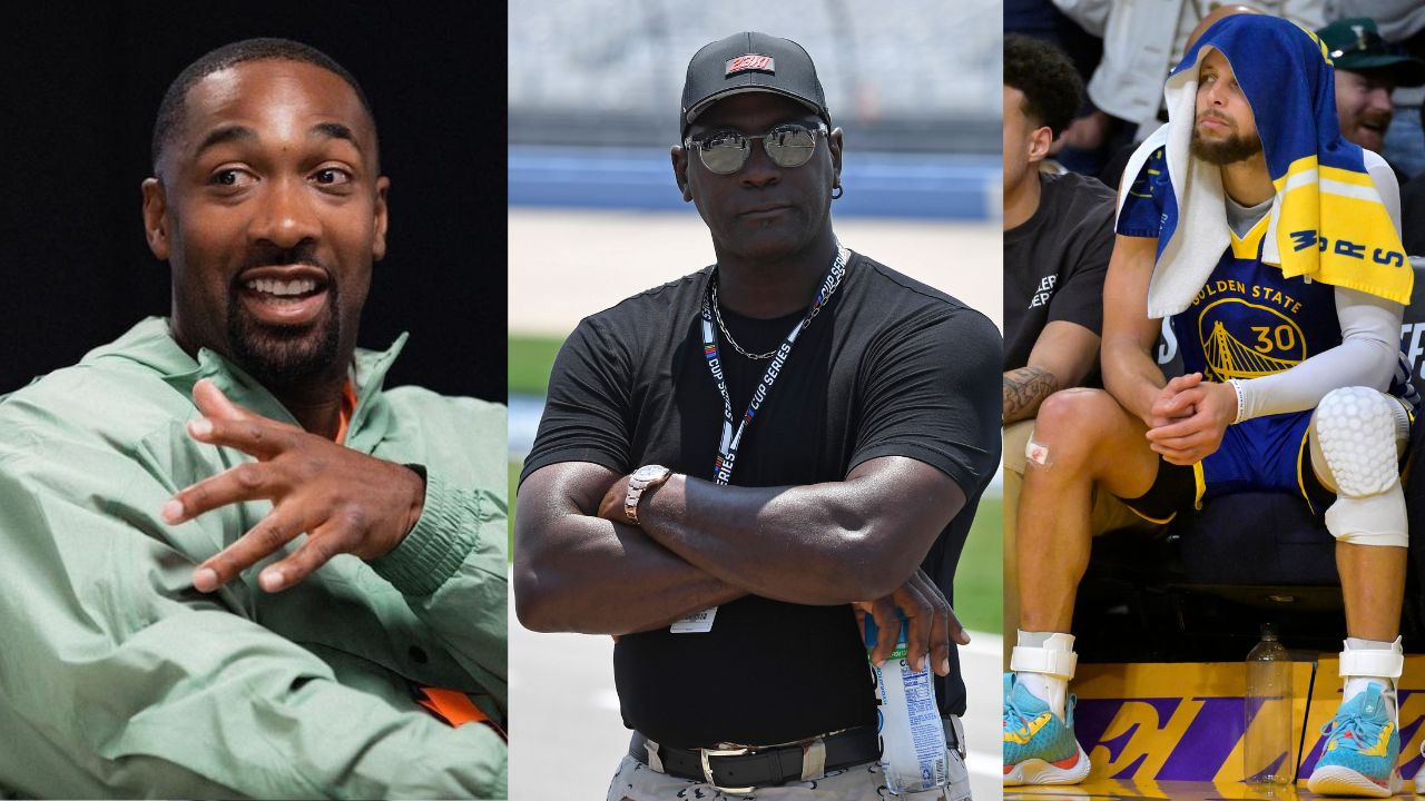 Amidst Michael Jordan's 'Negative' Take on Stephen Curry, Gilbert Arenas Hilariously Scoffing at Attempts to Figure Out Warriors Star Resurfaces