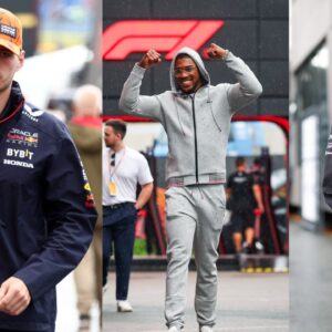 A Year After Being Consoled by Lewis Hamilton, Anthony Joshua Accepts 'VIP Treatment' by Fierce Rival Max Vertstappen's Garage