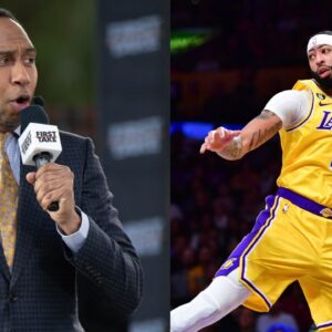 “$62 Million? 62 Million Dollars?”: Stephen A Smith Questions Anthony Davis’ $186,000,000 Extension Weeks After Laughing at His ‘Wheelchair Departure’