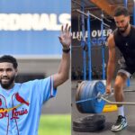 “Oh He Not Playing Fair This Season!”: Jayson Tatum Lifting 495lbs Has NBA Twitter in Awe of 6ft 8″ Celtics Star