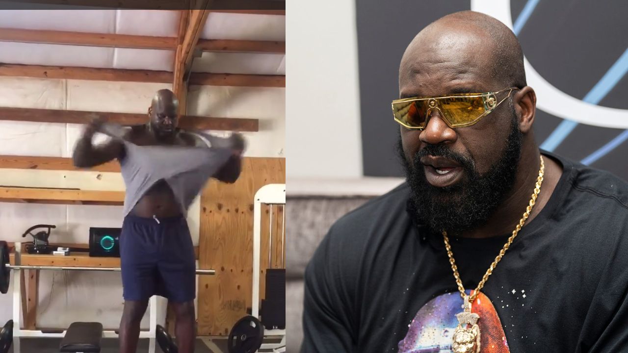 'Jacked Up' Shaquille O'Neal 'Rips Apart His Shirt' to Show Off Transformation After Surgery, Slyly Compares Himself to 7x Mr. Olympia