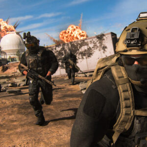 An Image of multiple soldiers running in Warzone 2