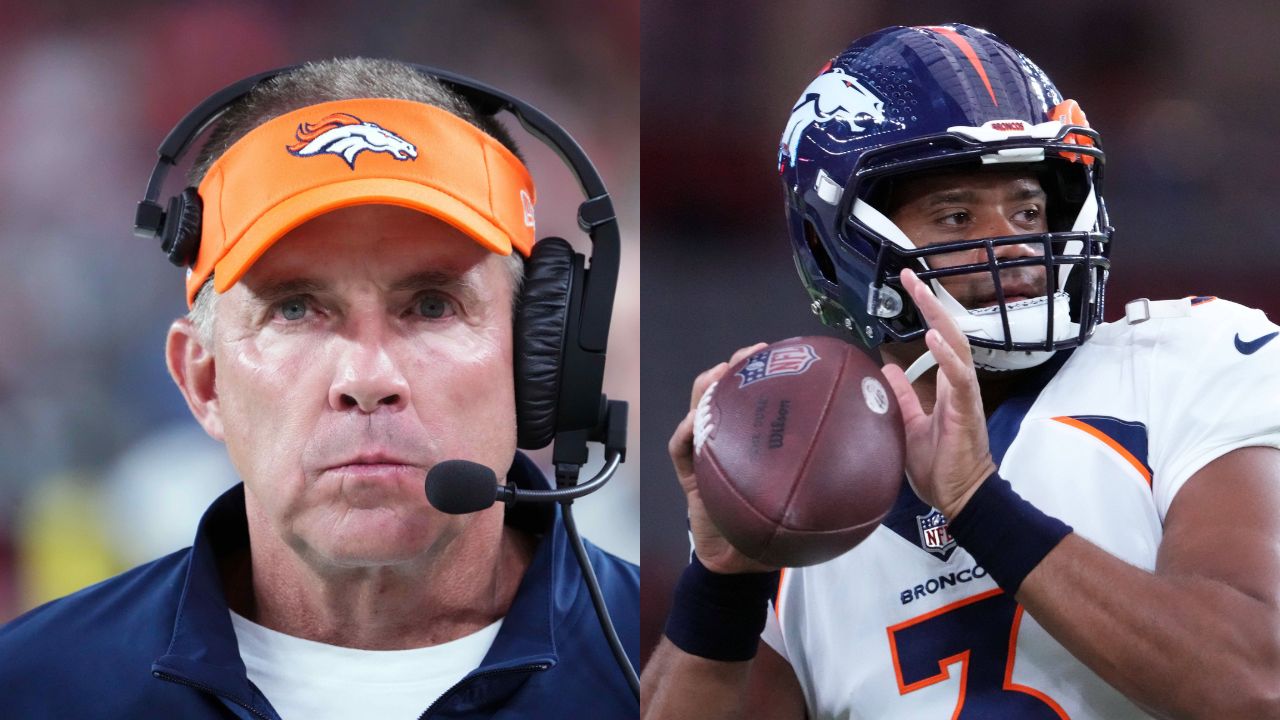 Sean Payton Reacts To Russell Wilson Losing “15 Pounds” In the Offseason: “He Was Always A Threat To Run”