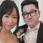 An image showing streamers BaboAbe and Natsumi who recently got married live on Twitch