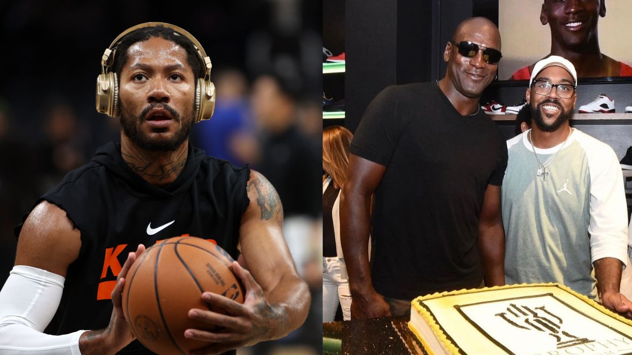 Invited to Michael Jordan's $29,000,000 Mansion As a 15 Year Old, Derrick Rose Marveled at Day-to-Day MJ: "Watched Him Be a Dad"