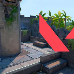 An image showing reworked Breeze map with Valorant logo