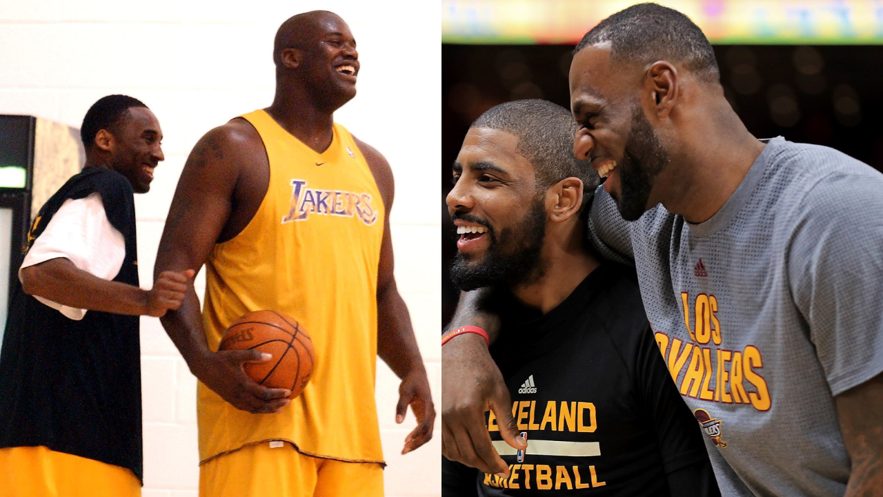 Following Shaquille O'Neal and Kobe Bryant's 2002 Precedent, LeBron James and Kyrie Irving Put Up Eerily Similar Stats Against Warriors in 2017