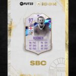 Wayne Rooney Cover Star Icon Card