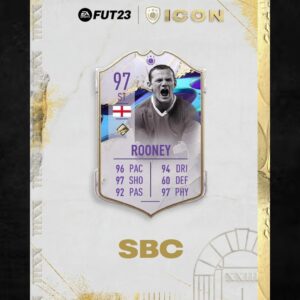 Wayne Rooney Cover Star Icon Card