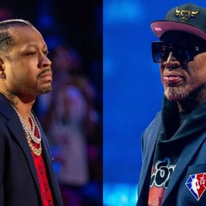 Offended By Repeated 'Smacks,' 21 Y/O Allen Iverson Almost Starting a Brawl with 6ft 9" Dennis Rodman in 1996 Resurfaces