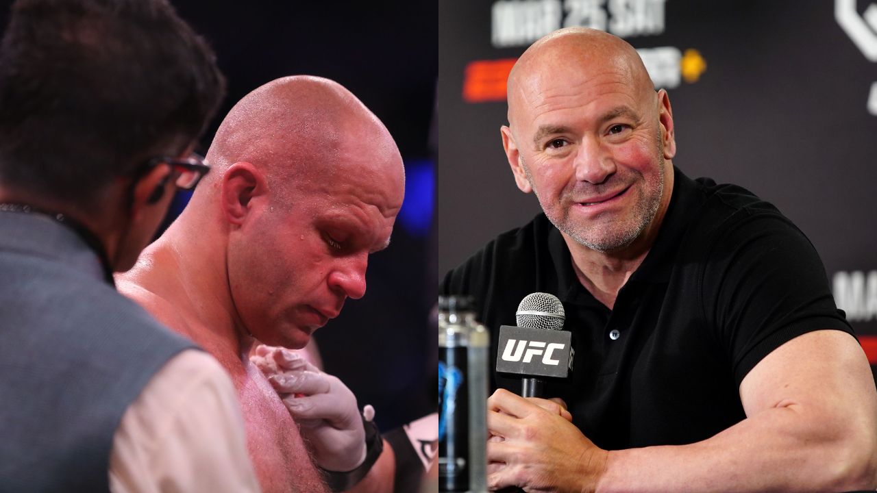 Year Before His Retirement, Dana White Claimed He Offered Fedor Emelianenko ‘Ungodly Amount of Money’ to Fight This WWE Star