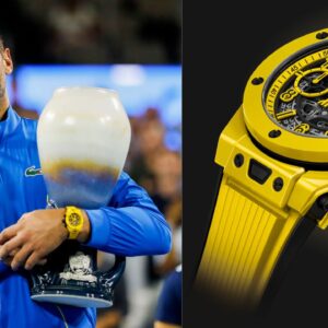 Djokovic wears $28280 worth Hublot watch in Cincinnati