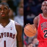 "No Need To Waste My Trash Talking On This Sorry A** Team": 34 Year Old Michael Jordan Couldn't Be Bothers By Rookie Tracy McGrady's Raptors