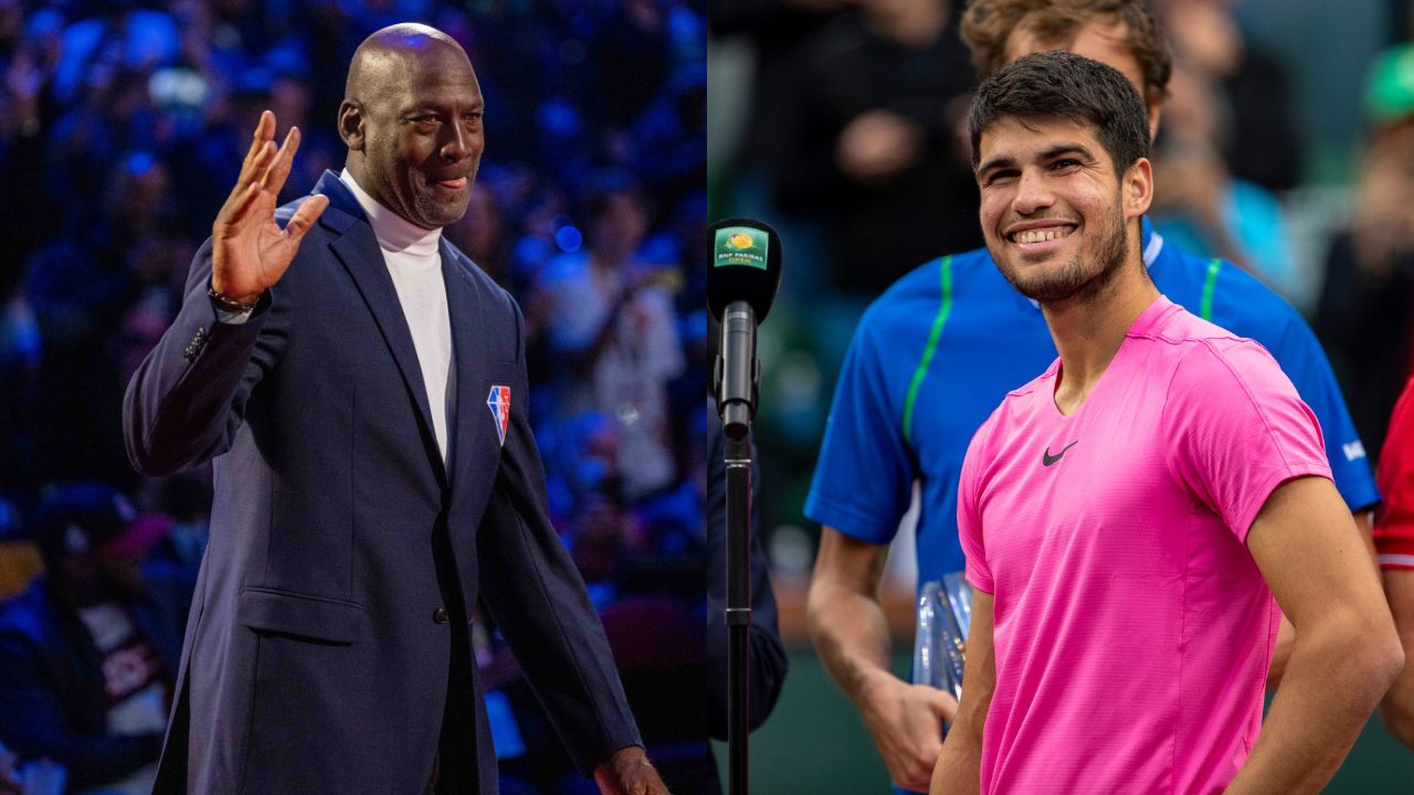 "Not Going to Talk About the GOAT": Carlos Alcaraz on Michael Jordan and NBA