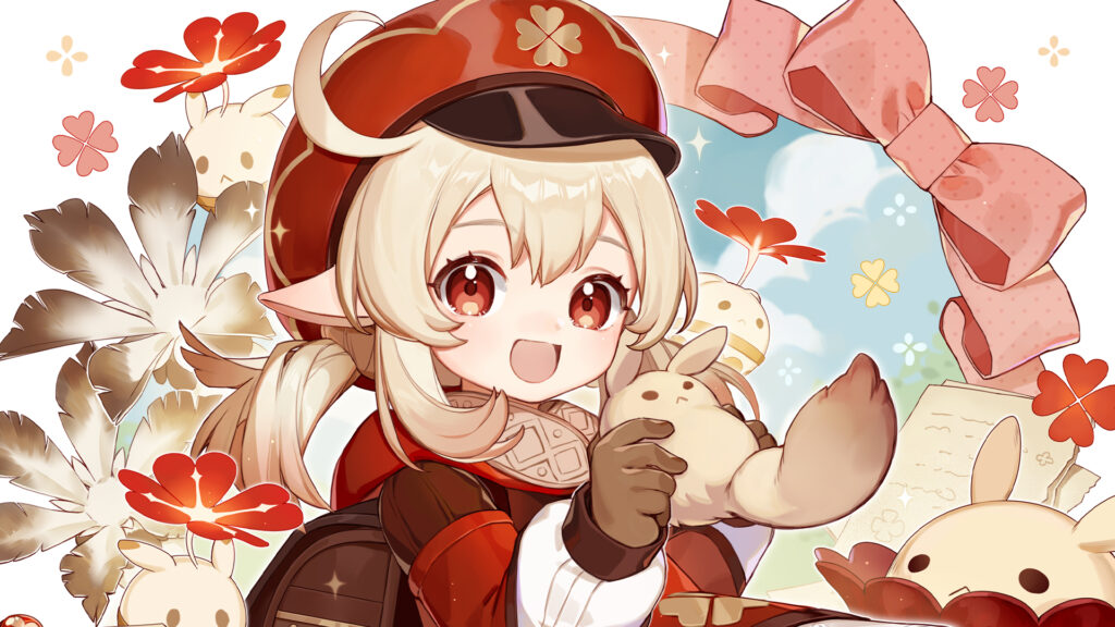 An image showing the cover art of Klee from Genshin Impact