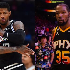 Paul George Highlighted ‘Underrated’ Aspect of Kevin Durant’s Game 11 Days Before Getting Eliminated by His Suns: “He’s So Gifted!”