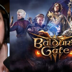 Asmongold finds Baldur's Gate 3 ranks in the top 10 games list