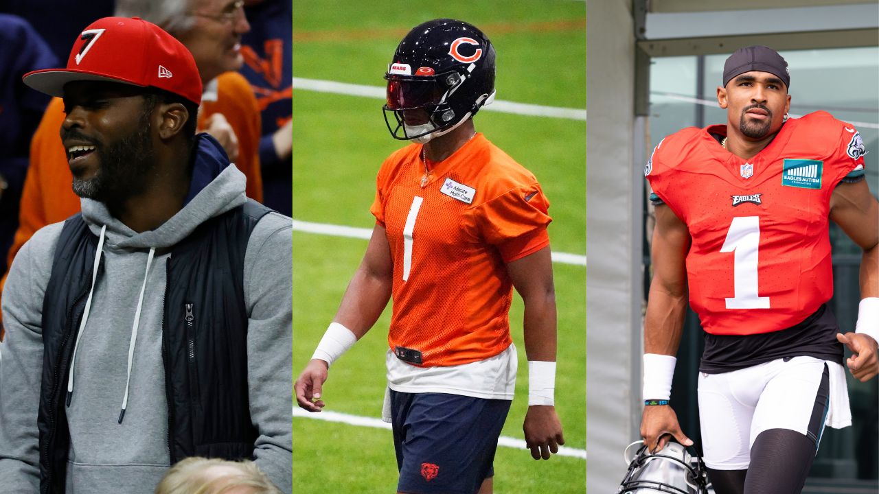 2 Years After Signing $18,800,000 Rookie Deal, Justin Fields Draws High Praise From 'Jalen Hurts Fanboy' Michael Vick