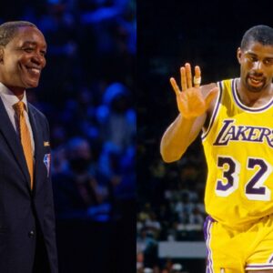 "No Way He Would Be Able To Guard": 6ft 9” Magic Johnson Had Isiah Thomas Convinced He'd Be The Greatest Center Over Point Guard In This Era
