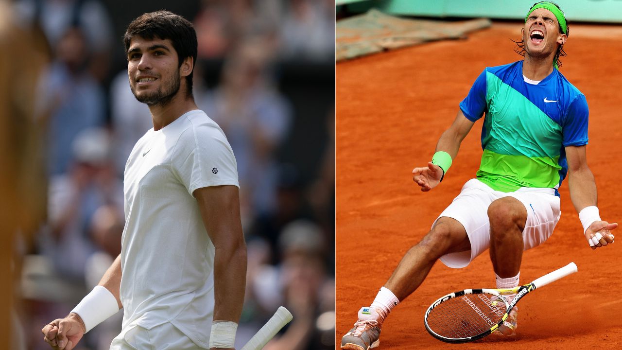Carlos Alcaraz on Track to Break Yet Another All-Time Rafael Nadal Record