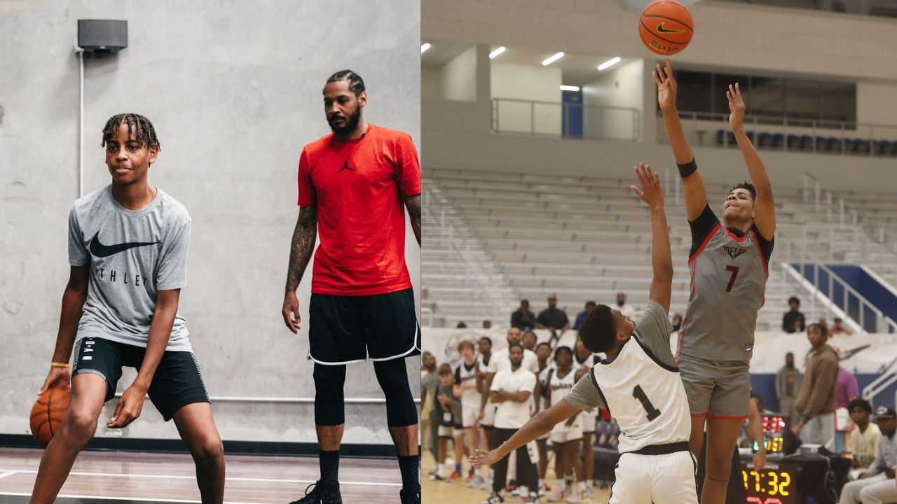 “My Dad Getting Old, He Can’t Keep Up with Me!”: Carmelo Anthony’s Son Talks Trash about $160,000,000 Worth Father, Gives Insight into Melo’s Training Regimen Growing Up