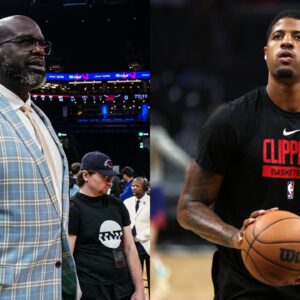1 Year After His 'Flew 20 Hours' Conspiracy, Shaquille O'Neal Highlights Paul George's 'Eerie' Number Change From 13 To 14