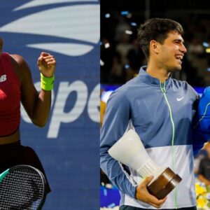 Gauff inspired by Alcaraz and Djokovic in US Open run