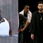 1 Month After 'Ridiculing' Ben Simmons for His FIBA 2023 Decision, Shaquille O'Neal Pokes Fun at His 'Playoff Bricks' from 2 Years Ago