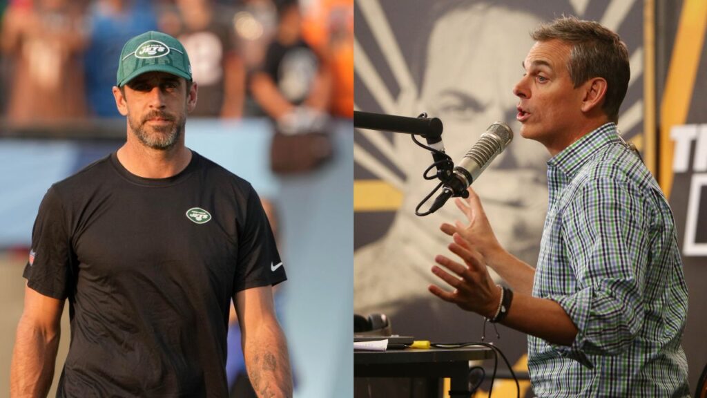 "Aaron Rodgers Got Banged All Day": Colin Cowherd Drops Bold Take on Veteran QB After Jets vs Broncos Clash