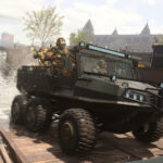 An Image of a Soldier inside a Jeep in Warzone 2