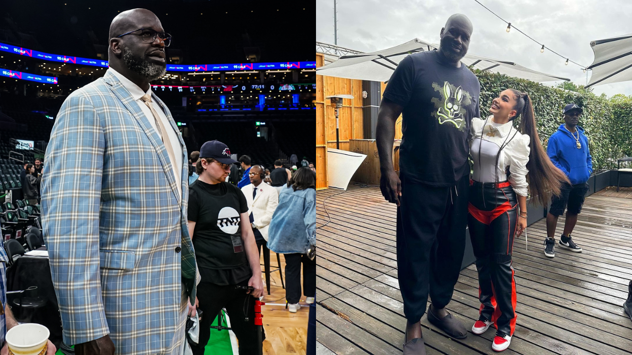 “5’7 vs 7’1”: Shaquille O’Neal Makes $3,000,000 Worth Female DJs Day after surprise Belgium Meet-Up