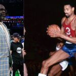 Having Benched 500lbs with Arnold Schwarzenegger, Wilt Chamberlain's Near NFL Career Gets Highlighted by Shaquille O'Neal