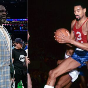 Having Benched 500lbs with Arnold Schwarzenegger, Wilt Chamberlain's Near NFL Career Gets Highlighted by Shaquille O'Neal