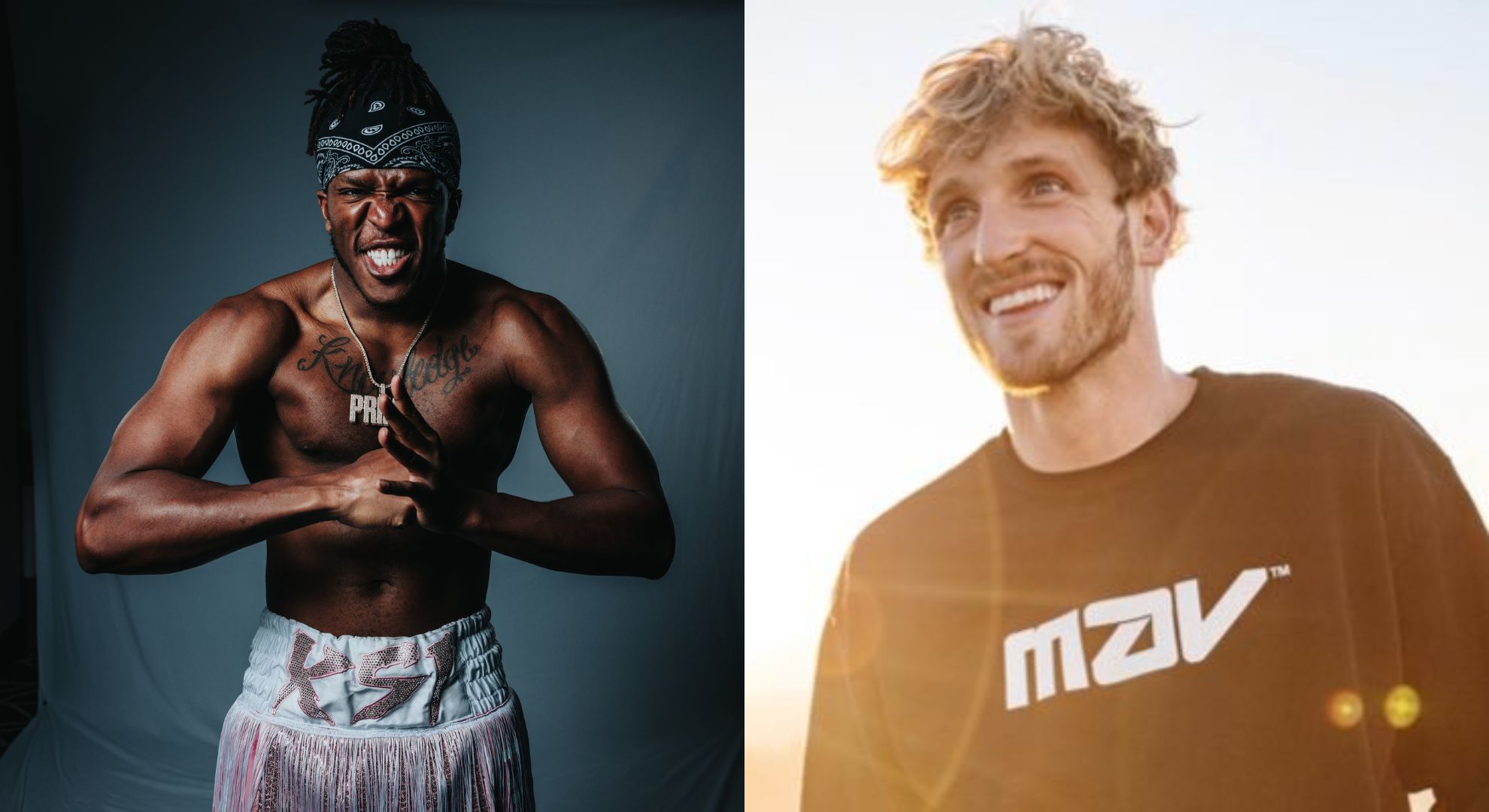 Logan Paul and KSI talk about Dillon Danis