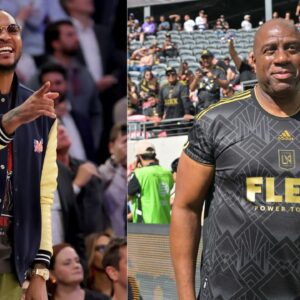 $3,471,360 Earning Carmelo Anthony Was Told He Gets Paid to Shoot by Magic Johnson: "That's What They Pay You to Do"