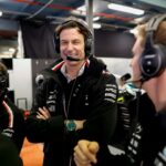 Toto Wolff Twins With Mick Schumacher, Flexing $8,350 Accessory While Spinning Around at 198mph
