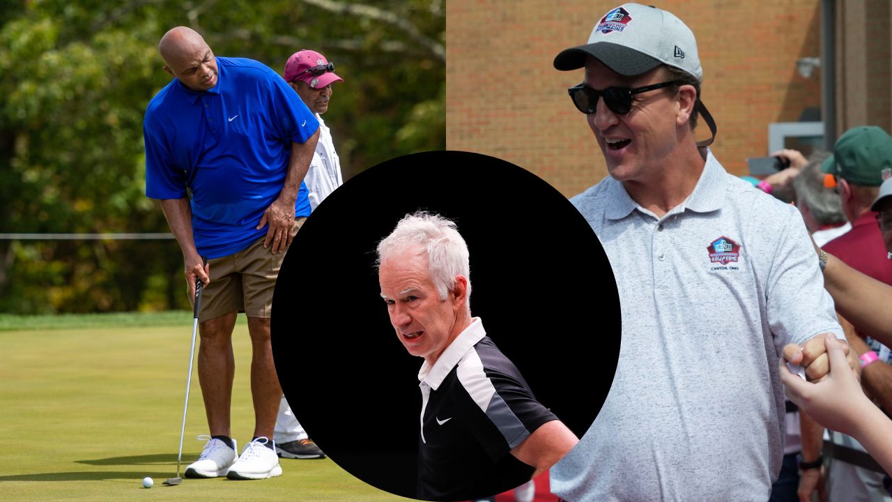 "He Plays Tennis Like Charles Barkley Plays Golf": John McEnroe Hilariously Trolls Peyton Manning & 'Sir Charles' in One Go